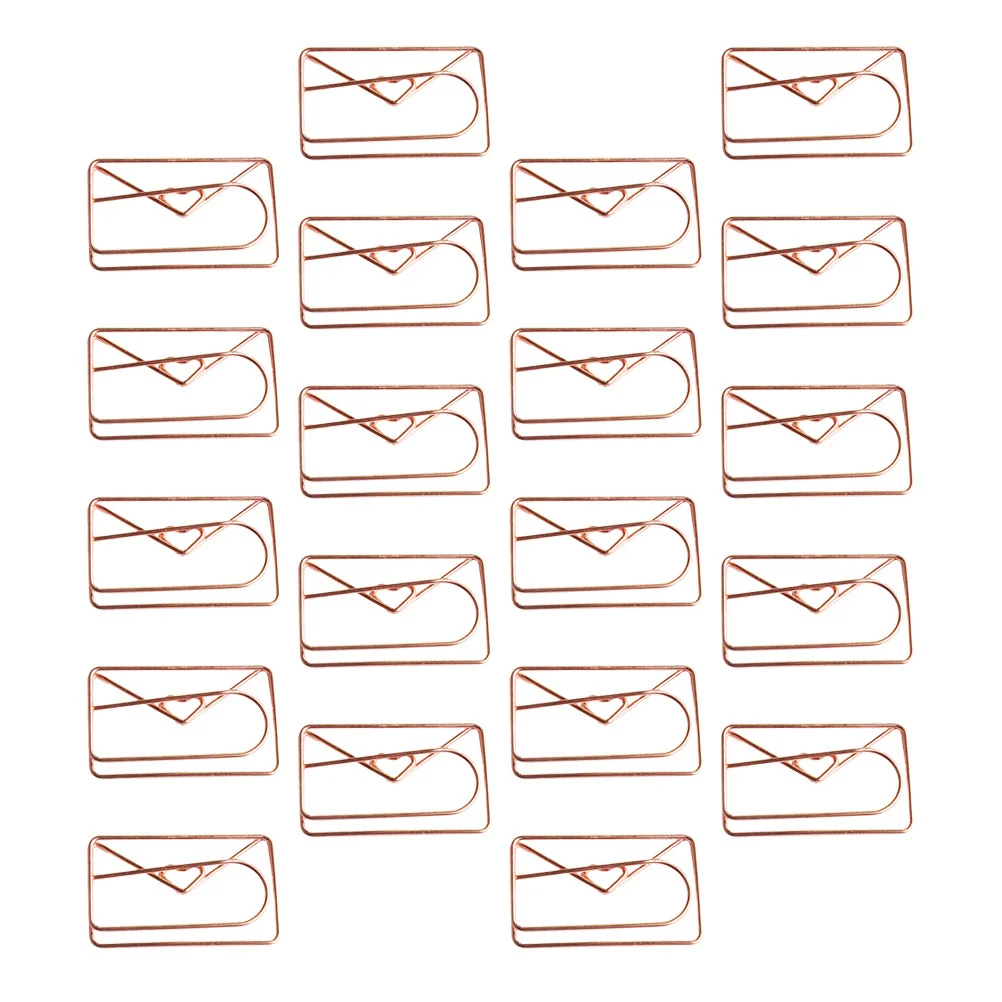 20Pcs Portable Envelope Paperclips Decorative Planner Clips Delicate Office Paperclips
20Pcs Portable Envelope Paperclips Decorative Planner Clips Delicate Office Paperclips
