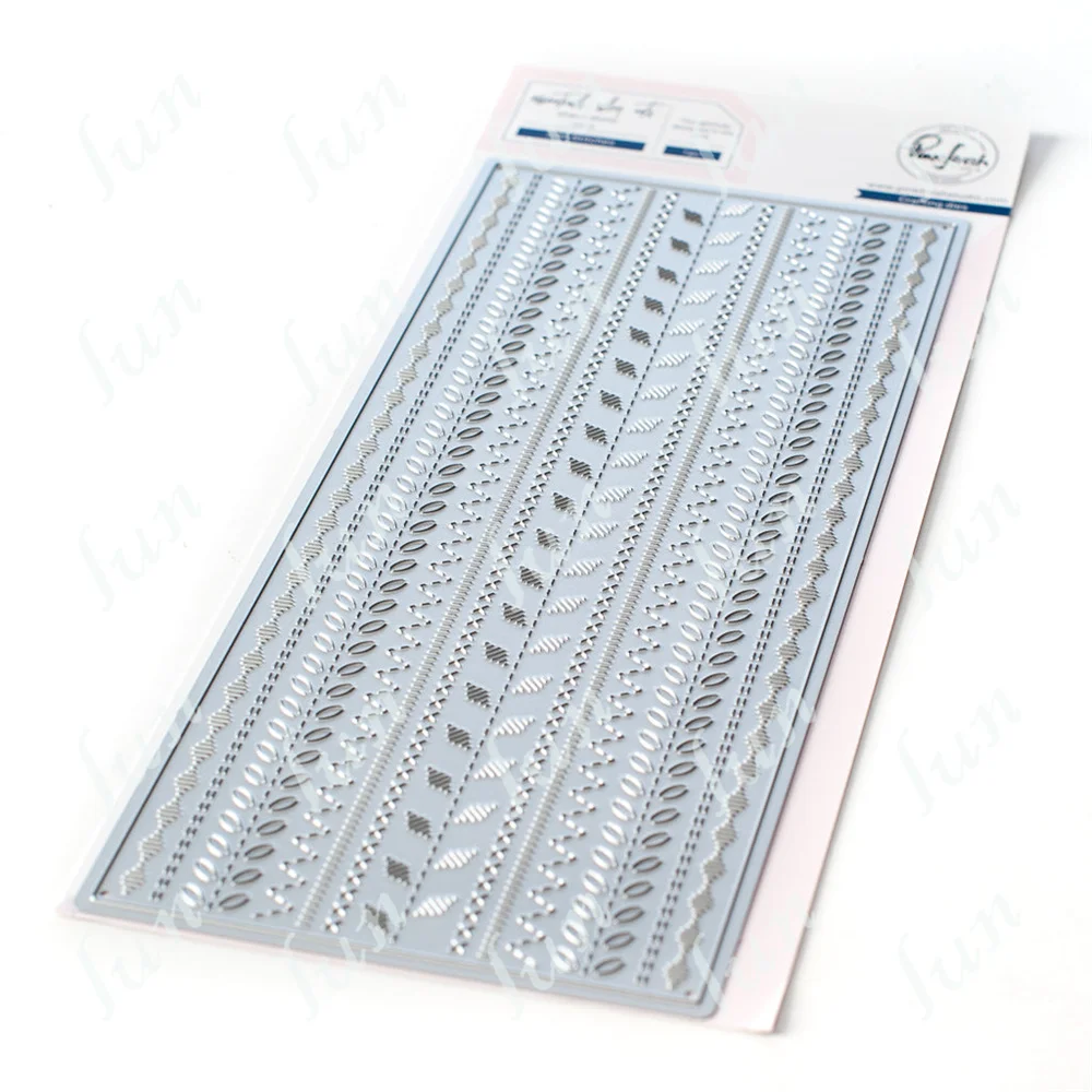 Metal Cutting Dies Stencils for Scrapbooking Stamp Photo Album Decorative Embossing Slim Stitches Die Cuts Diy Paper Cards
Metal Cutting Dies Stencils for Scrapbooking Stamp Photo Album Decorative Embossing Slim Stitches Die Cuts Diy Paper Cards