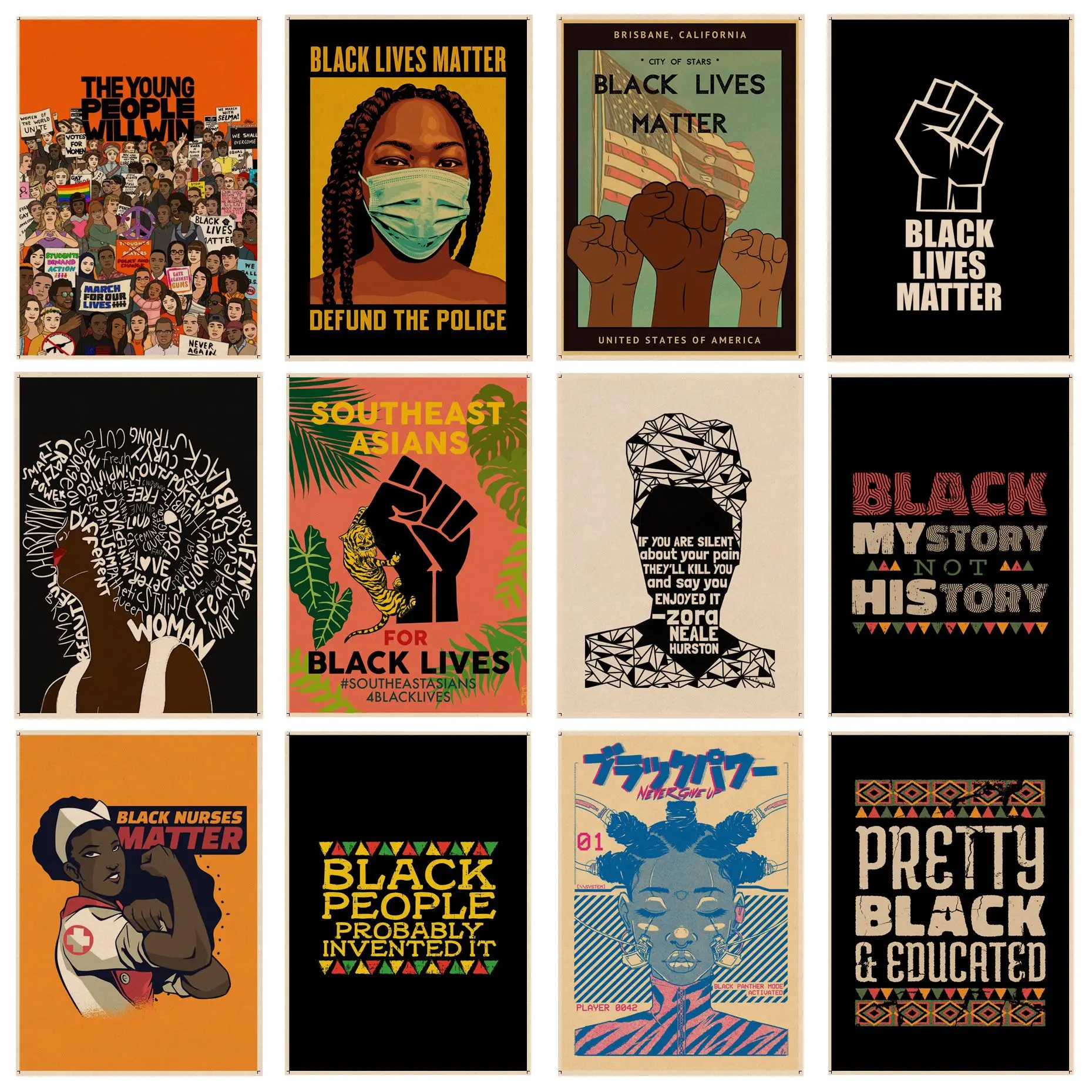 Black Lives Matter Classic Anime Poster For Living Room Bar Decoration Nordic home decor
Black Lives Matter Classic Anime Poster For Living Room Bar Decoration Nordic home decor