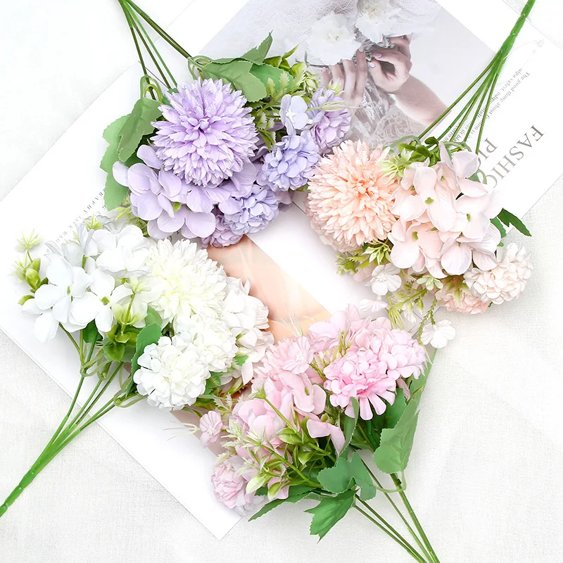 Simulation Flowers Artificial Flowers Ins Roses Wedding Bridal Hand Bouquet Hydrangea Peony Simulation Rose Bouquet
Simulation Flowers Artificial Flowers Ins Roses Wedding Bridal Hand Bouquet Hydrangea Peony Simulation Rose Bouquet
