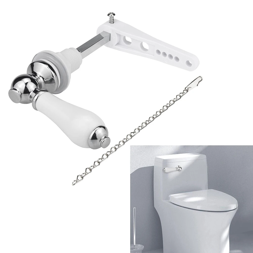 1pc WC Cistern Handle Standard Flush Tank Cistern Metal Lever- Chrome Plated Toilet WC Cistern Handle Toilet Cistern Flush Lever
1pc WC Cistern Handle Standard Flush Tank Cistern Metal Lever- Chrome Plated Toilet WC Cistern Handle Toilet Cistern Flush Lever