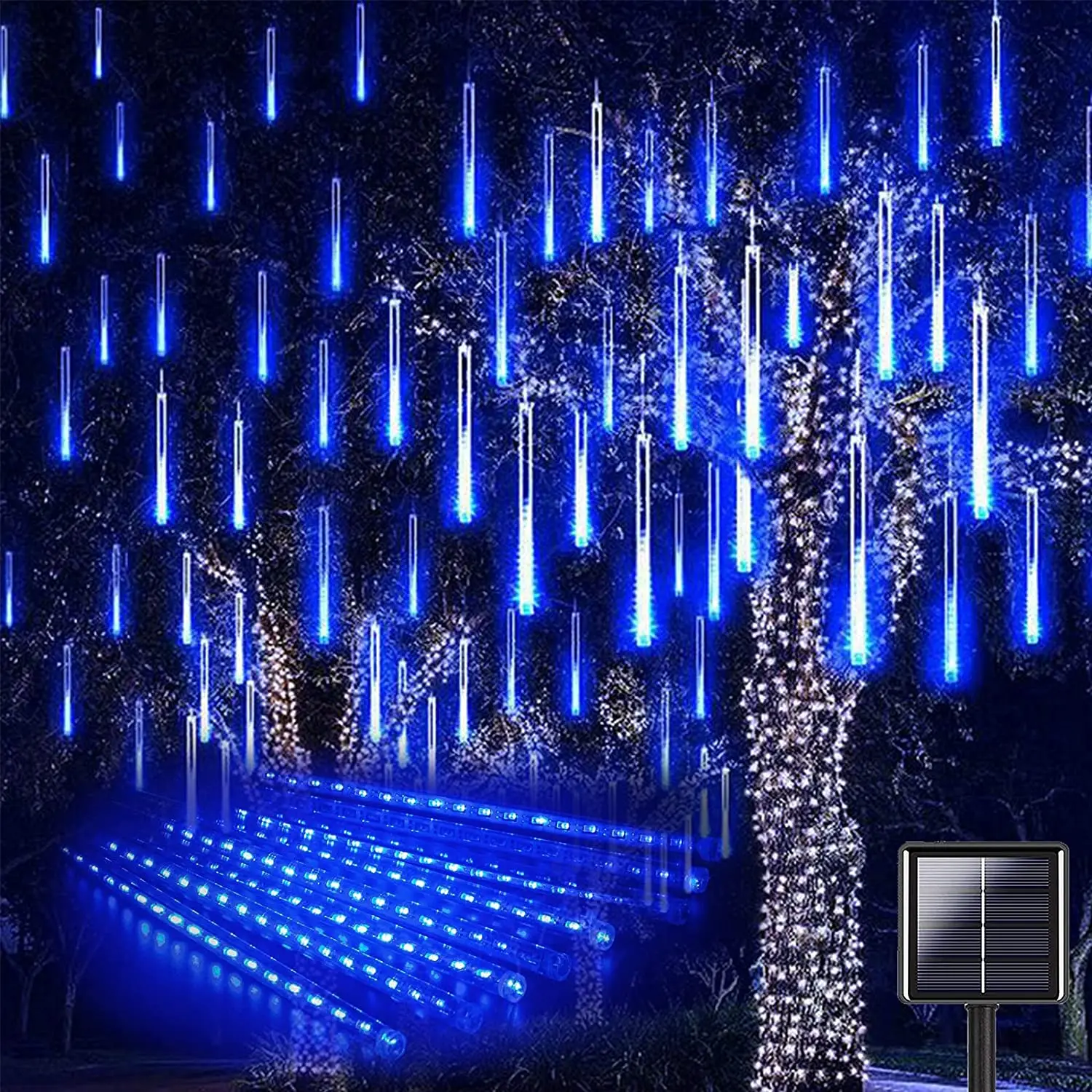 144 Leds 8 Tubes Meteor Shower Rain String Lights Street Garlands for Outdoor New Year Fairy Garden Lamps Christmas Tree Decor
144 Leds 8 Tubes Meteor Shower Rain String Lights Street Garlands for Outdoor New Year Fairy Garden Lamps Christmas Tree Decor