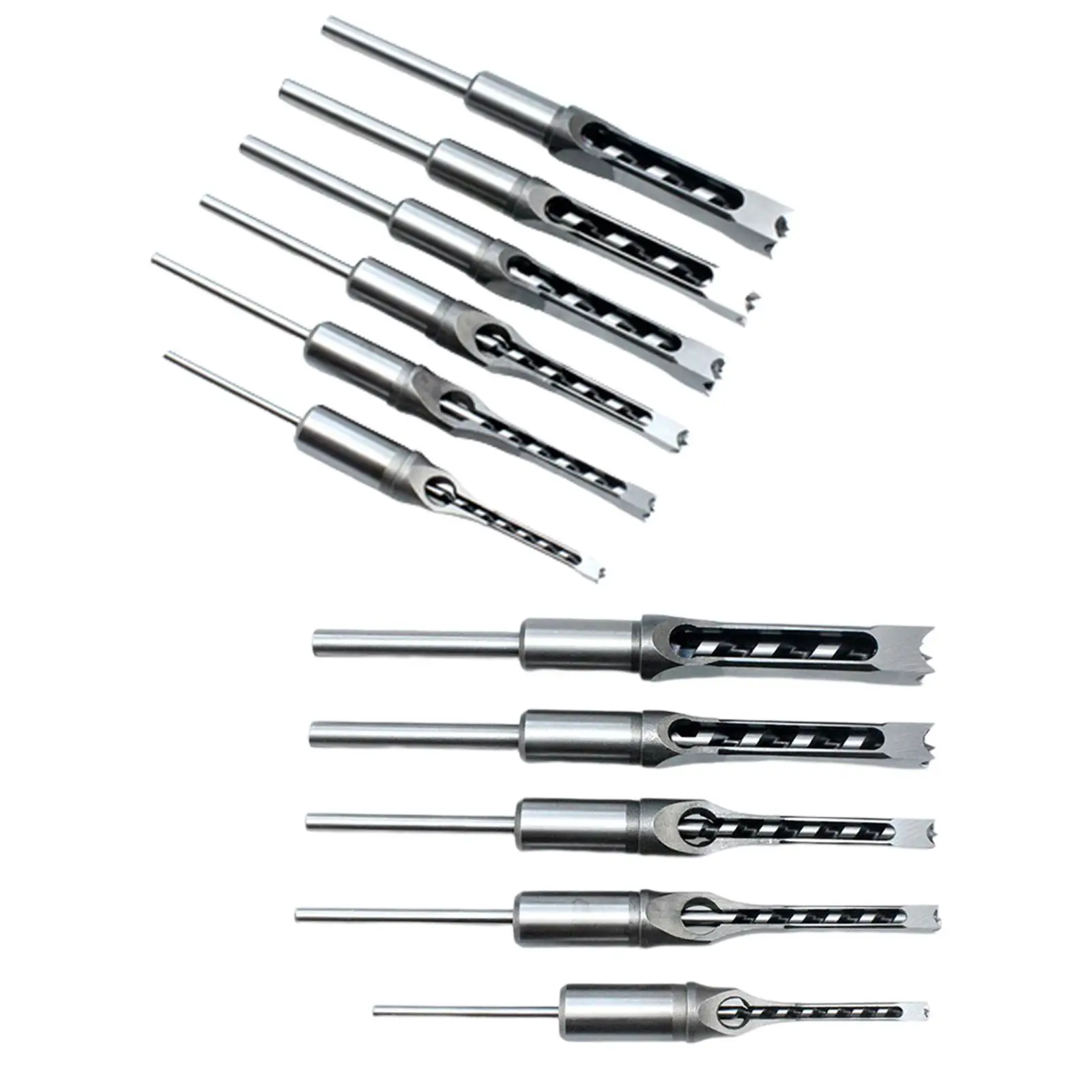 Square Hole Drill Bits HSS Woodworking Mortising Chisel Set for Drill Press Attachments DIY Woodworking Hole Drilling Tools
Square Hole Drill Bits HSS Woodworking Mortising Chisel Set for Drill Press Attachments DIY Woodworking Hole Drilling Tools