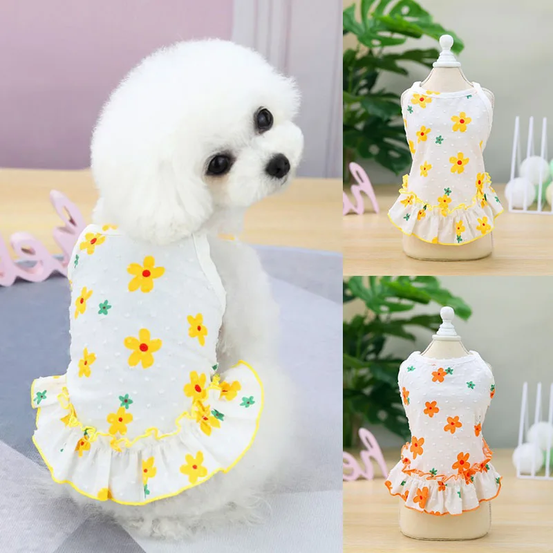 Fashion Printed Dogs Dresses Dog Clothes Cute Sweet Dog Princess Dress Soft Comfortable Pet Skirt Pets Clothing Pet Supplies
Fashion Printed Dogs Dresses Dog Clothes Cute Sweet Dog Princess Dress Soft Comfortable Pet Skirt Pets Clothing Pet Supplies