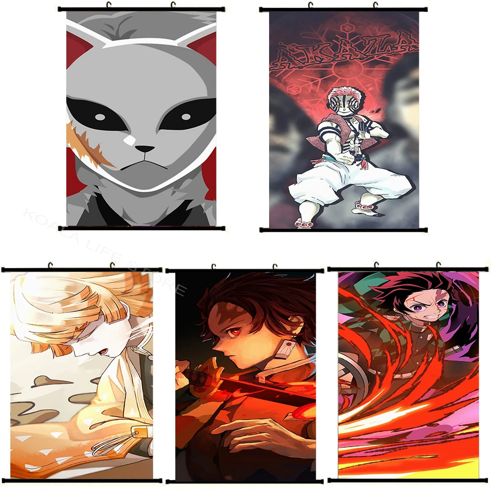 Custom Anime Demon Slayer Shelter Mural Wall Painting Canvas Hanging Scroll Poster Bedroom Living Room Dormitory Decor 60X90CM
Custom Anime Demon Slayer Shelter Mural Wall Painting Canvas Hanging Scroll Poster Bedroom Living Room Dormitory Decor 60X90CM