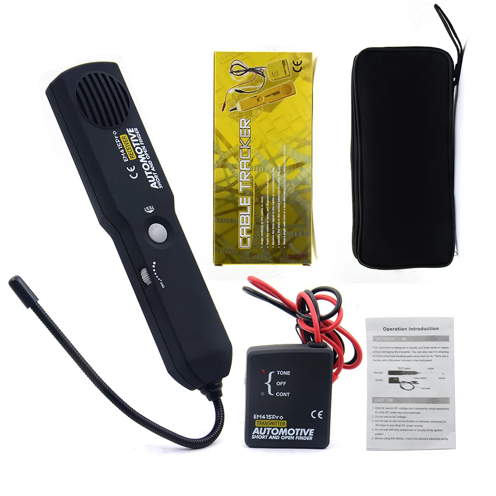 Car Circuit Scanner 6-42v Automotive Circuit Tester For Short Circuit Inspection, Open Circuit Positioning, Etc
Car Circuit Scanner 6-42v Automotive Circuit Tester For Short Circuit Inspection, Open Circuit Positioning, Etc