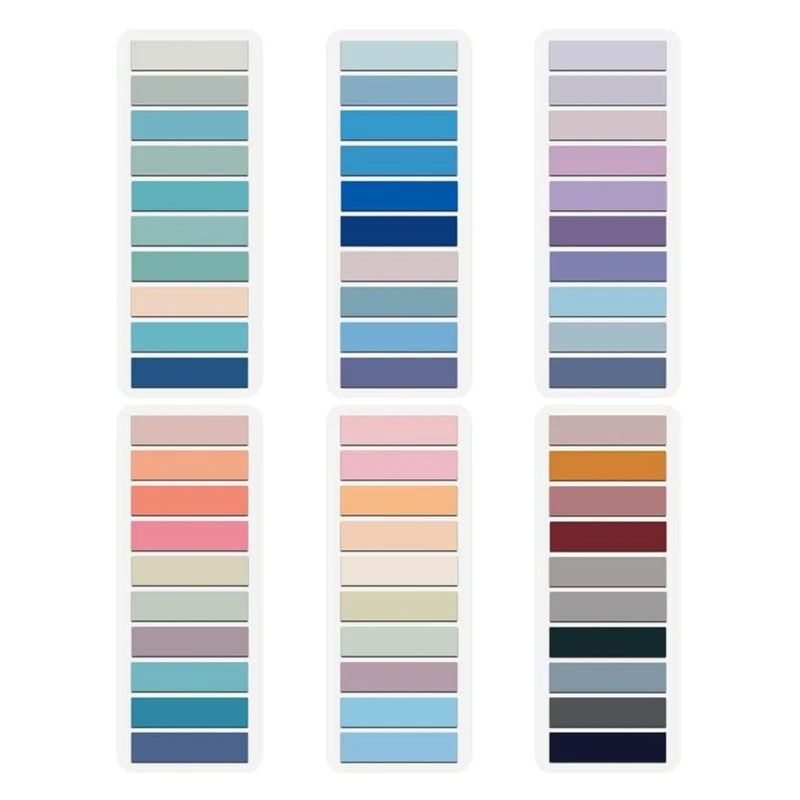 1200 Sheets Morandi Color Sticky Note Memo Pad Self-Adhesive Bookmarks Sticker
1200 Sheets Morandi Color Sticky Note Memo Pad Self-Adhesive Bookmarks Sticker