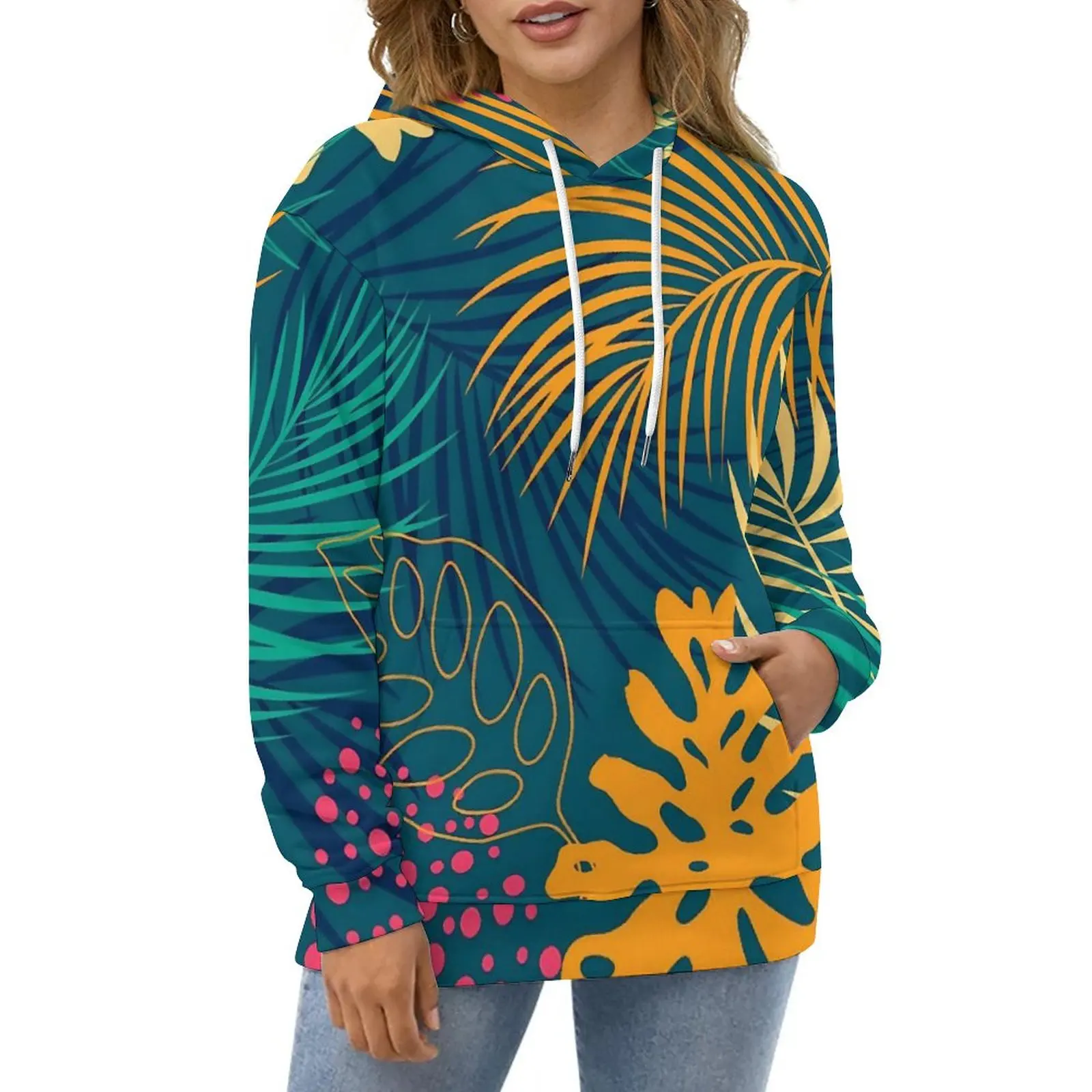 Colorful Plants Casual Hoodies Leaves Print Trendy Hoodie Couple Long-Sleeve Classic Pattern Loose Oversize Hooded Sweatshirts
Colorful Plants Casual Hoodies Leaves Print Trendy Hoodie Couple Long-Sleeve Classic Pattern Loose Oversize Hooded Sweatshirts