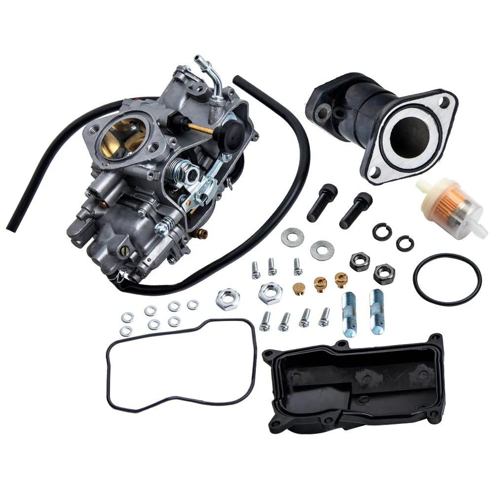Новый карбюратор и впускной коллектор для Yamaha Big Bear 350 YFM350 Wolverine 350 YFM350
Новый карбюратор и впускной коллектор для Yamaha Big Bear 350 YFM350 Wolverine 350 YFM350