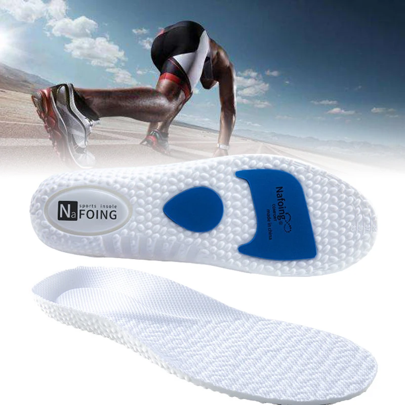 2pcs Silicone Sports Insoles Orthopedic Soft Elastic Sneakers Insoles Men Women Breathable Shock Absorption Shoe Sole Pads
2pcs Silicone Sports Insoles Orthopedic Soft Elastic Sneakers Insoles Men Women Breathable Shock Absorption Shoe Sole Pads