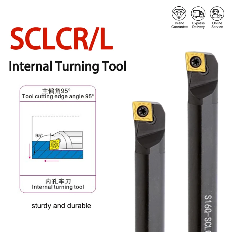 1PCS S08K S10K S12M S16Q S20R SCLCR06 SCLCR09 Metal Turning Tool Holder CNC Lathe Cutter Tool SCLCL Tool CCMT Carbide Insert
1PCS S08K S10K S12M S16Q S20R SCLCR06 SCLCR09 Metal Turning Tool Holder CNC Lathe Cutter Tool SCLCL Tool CCMT Carbide Insert