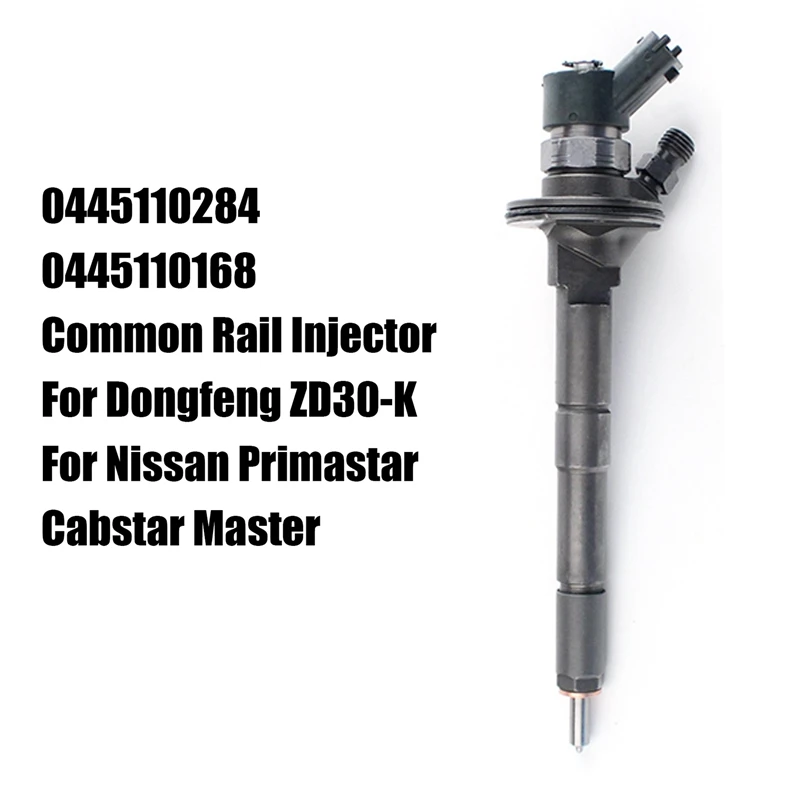 1 Pcs 0445110284 Diesel Fuel Injector For Nissan Primastar Cabstar Master Dongfeng ZD30-K Fuel Injector
1 Pcs 0445110284 Diesel Fuel Injector For Nissan Primastar Cabstar Master Dongfeng ZD30-K Fuel Injector
