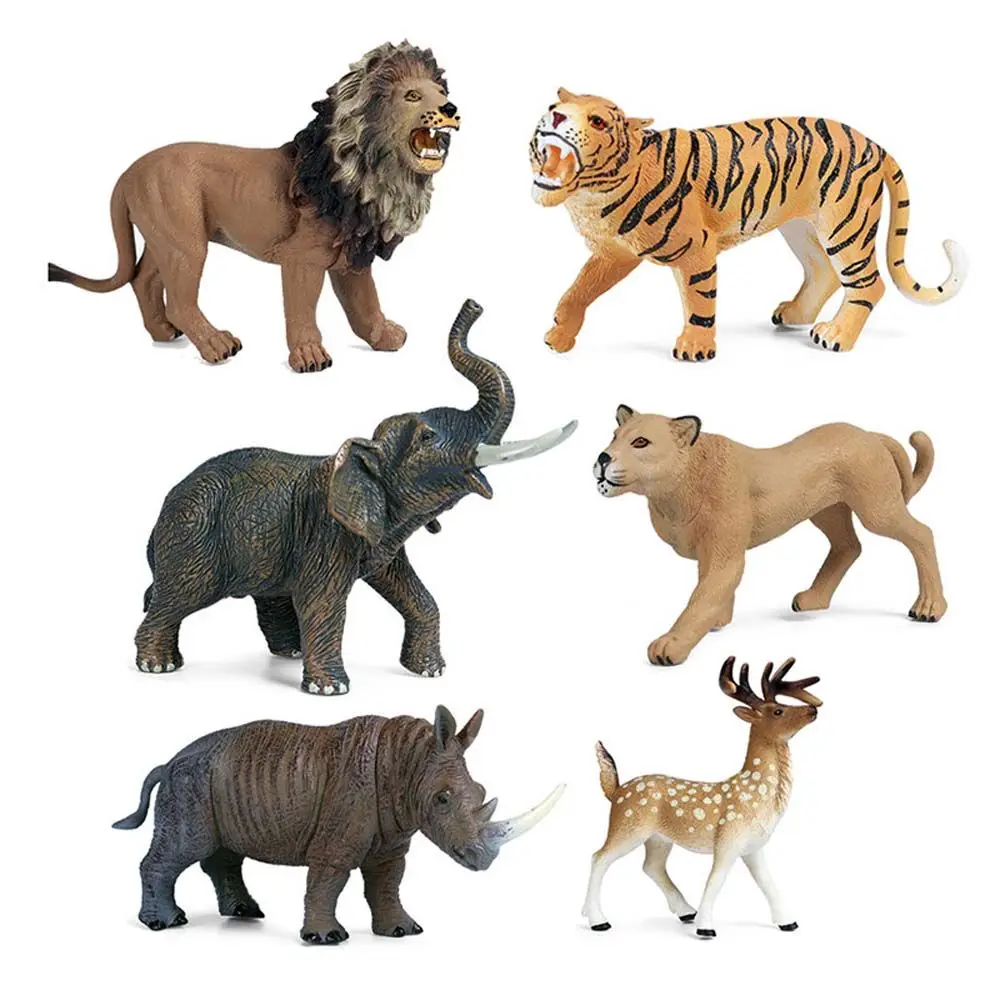 Educational Lion Elephant Microlandscape Miniatures Tiger Kid Toy Action Figures Children Gift Animal Model
Educational Lion Elephant Microlandscape Miniatures Tiger Kid Toy Action Figures Children Gift Animal Model