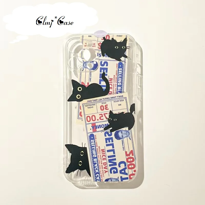 Clmj Cartoon Cute Cat Phone Case For iPhone 11 12 Mini 14 Plus 13 Pro 7 8 Se 2020 XR XS Max X Silicone iPhone Protective Cover
Clmj Cartoon Cute Cat Phone Case For iPhone 11 12 Mini 14 Plus 13 Pro 7 8 Se 2020 XR XS Max X Silicone iPhone Protective Cover