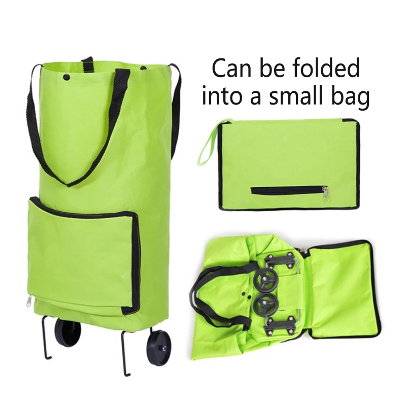 Foldable Shopping Cart Bag with Wheels and Handles Oxford Cloth Pouch for Kitchen Outdoor Traveling Mall Vegetable Fruit Snacks
Foldable Shopping Cart Bag with Wheels and Handles Oxford Cloth Pouch for Kitchen Outdoor Traveling Mall Vegetable Fruit Snacks