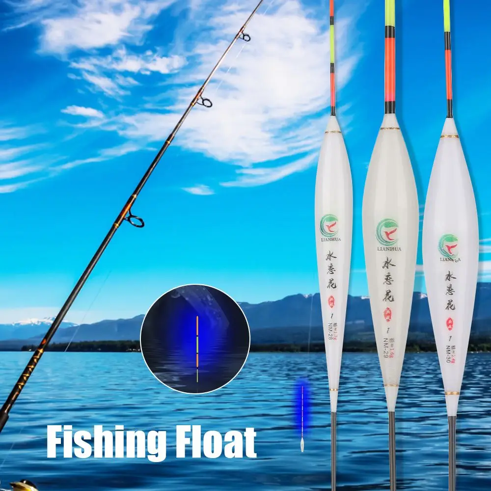 1Pcs Fishing Float Fluorescent High Sensitivity Bobber Luminous Float Marked Bold Glowing Buoy Fishing Accessories
1Pcs Fishing Float Fluorescent High Sensitivity Bobber Luminous Float Marked Bold Glowing Buoy Fishing Accessories