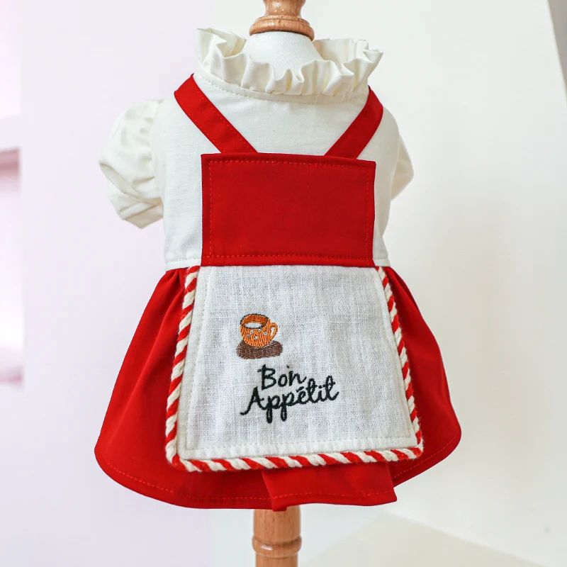 PETCIRCLE Dog Clothes French Lady Red Dress For Small Medium Dog Puppy Cat All Season Clothing Costume Pet Supplies Noble Coat
PETCIRCLE Dog Clothes French Lady Red Dress For Small Medium Dog Puppy Cat All Season Clothing Costume Pet Supplies Noble Coat