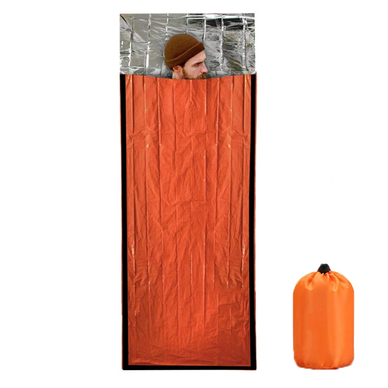 130g Emergency Sleeping Bag Thermal Insulation Waterproof Emergency Rescue Sleeping Bag Camping Supplies Military Survival
130g Emergency Sleeping Bag Thermal Insulation Waterproof Emergency Rescue Sleeping Bag Camping Supplies Military Survival