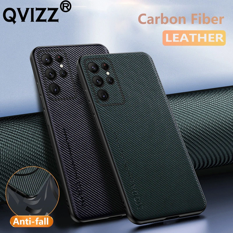 Luxury Leather Case for Samsung Galaxy S23 S22 S21 Ultra Plus Carbon Fiber Shockproof Soft Edge Hard Phone Cover SamsungS23Ultra
Luxury Leather Case for Samsung Galaxy S23 S22 S21 Ultra Plus Carbon Fiber Shockproof Soft Edge Hard Phone Cover SamsungS23Ultra