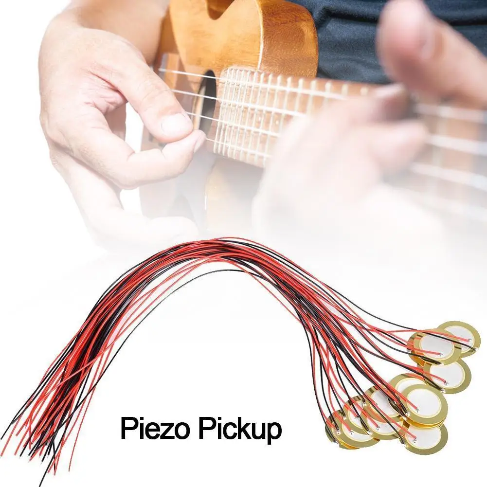 27mm Piezo Pickups With Leads Mic Drum Trigger Piezo Guitar Wafer Pickups Guitar Dia Parts Acoustic Piezo Plates R2j3
27mm Piezo Pickups With Leads Mic Drum Trigger Piezo Guitar Wafer Pickups Guitar Dia Parts Acoustic Piezo Plates R2j3