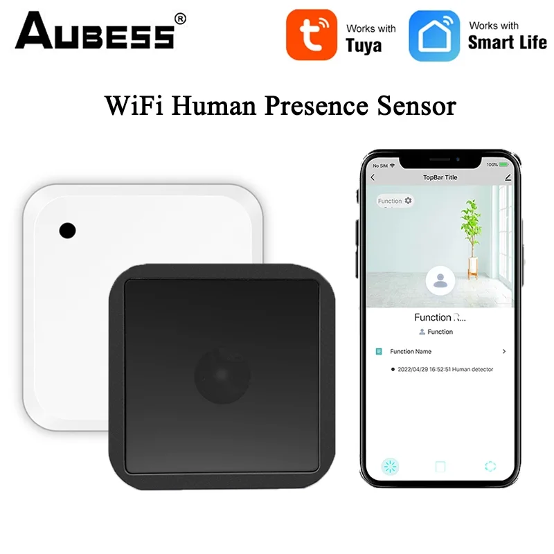 Tuya WiFi Smart Human Body Sensor Detector Wireless Motion Sensors Real-time Monitor Human Presence Detector Smart Life Control
Tuya WiFi Smart Human Body Sensor Detector Wireless Motion Sensors Real-time Monitor Human Presence Detector Smart Life Control