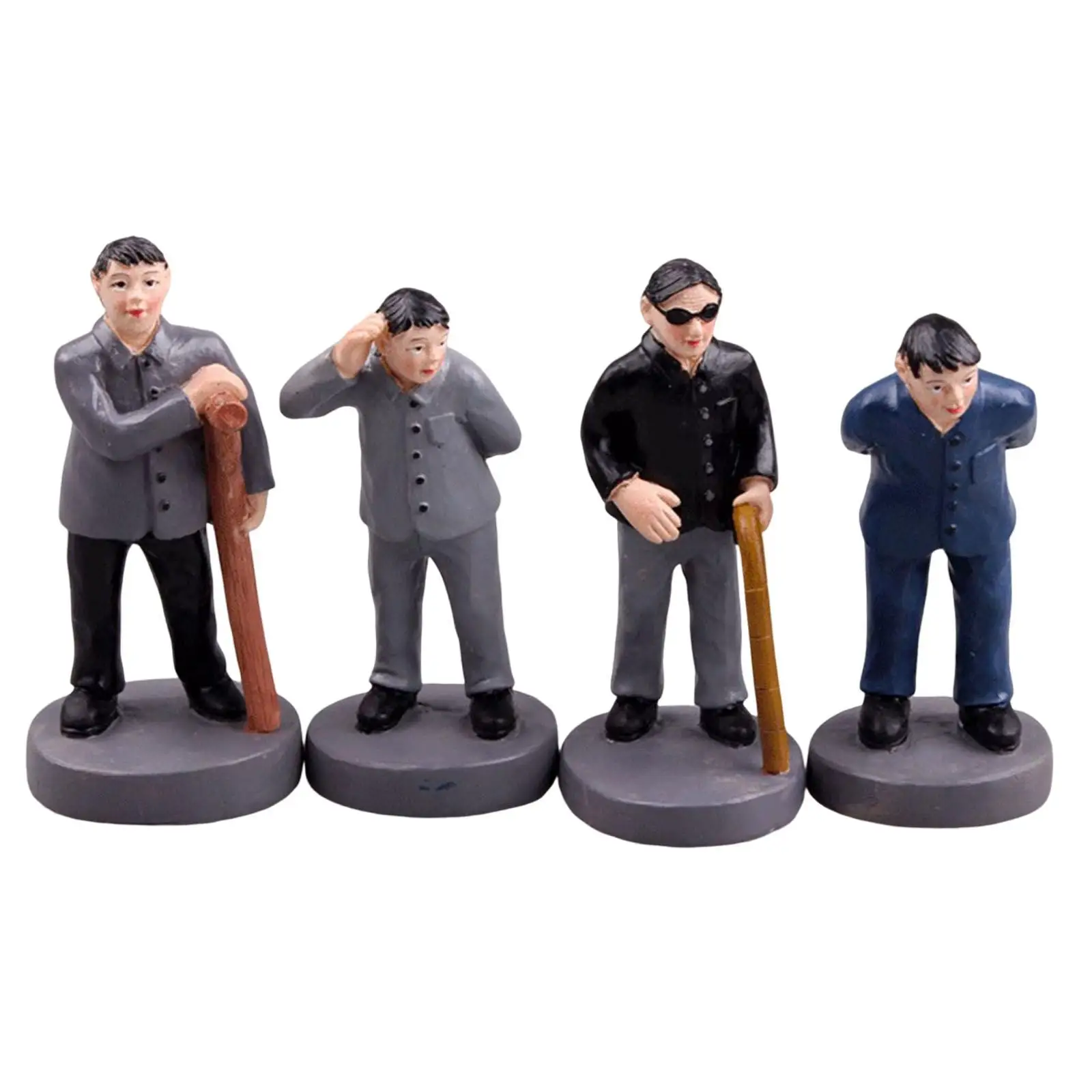 4Pcs Simulation People Figurines for Trains Architectural Sand Table Layout
4Pcs Simulation People Figurines for Trains Architectural Sand Table Layout