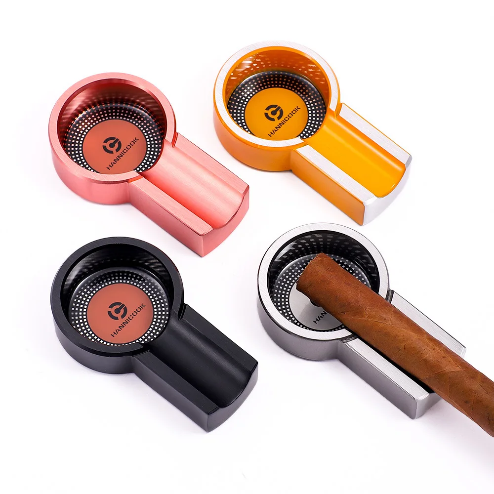HANNICOOK cigar ashtray cigar special stainless steel ashtray mini portable ashtray
HANNICOOK cigar ashtray cigar special stainless steel ashtray mini portable ashtray