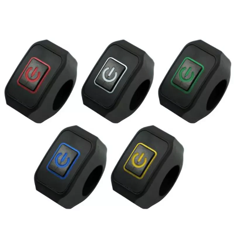 22mm Motorcycle Handlebar Switch Momentry Buttton For Electric Star Kill Waterproof Control Switch Button with LED light
22mm Motorcycle Handlebar Switch Momentry Buttton For Electric Star Kill Waterproof Control Switch Button with LED light