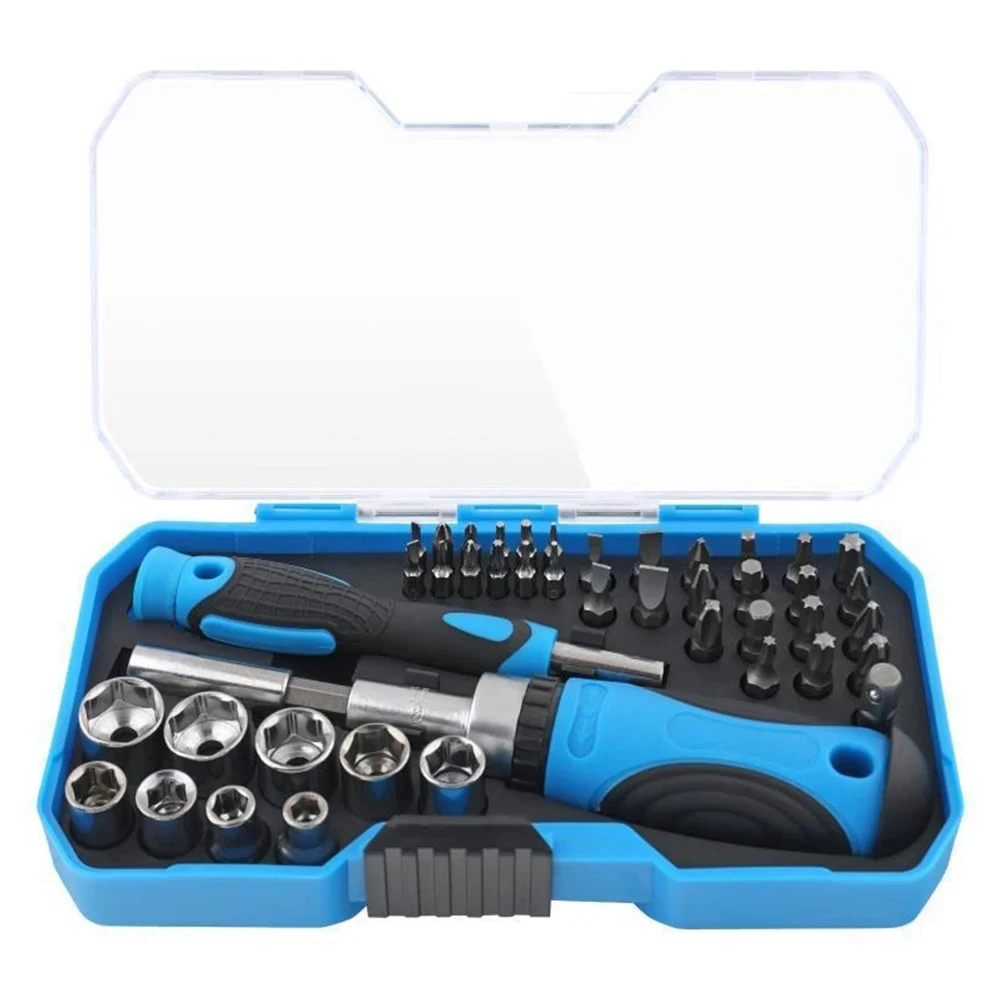 44PCS Magnetic TORX HEX Precision Ratchet Slotterd Cross Screwdriver Bits Set Hand Tools Accessories Wholesale
44PCS Magnetic TORX HEX Precision Ratchet Slotterd Cross Screwdriver Bits Set Hand Tools Accessories Wholesale