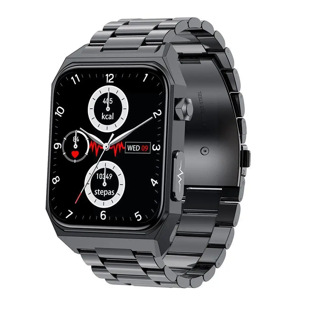 E530 New Men's Watch Ppg+ecg Ptt Monitoring 1.91 Full Call Waterproof Bluetooth Sport Screen Inch Watches E1f9
E530 New Men's Watch Ppg+ecg Ptt Monitoring 1.91 Full Call Waterproof Bluetooth Sport Screen Inch Watches E1f9