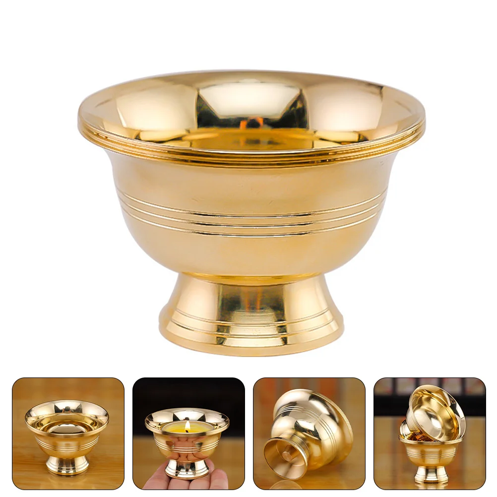 Candlestick Holder Cup Temple Temples Butter Supplies Altar Golden Lotus Holders Water Tealight Vintage Lamp Ghee Offering Stand
Candlestick Holder Cup Temple Temples Butter Supplies Altar Golden Lotus Holders Water Tealight Vintage Lamp Ghee Offering Stand