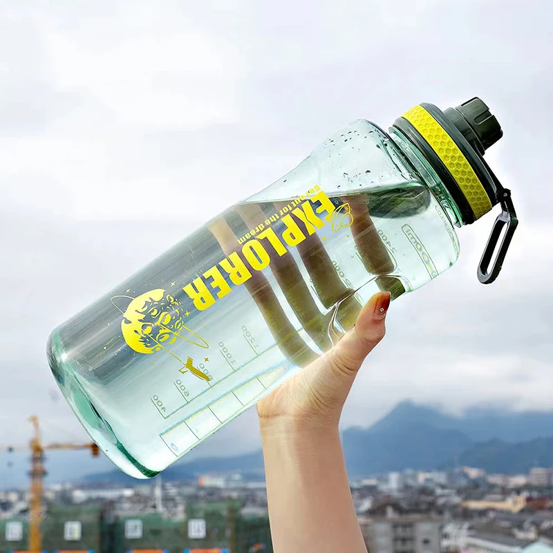 1100/1500/2000/3000ML Sports Water Bottle Leakproof Space Drinking Cup Portable Gym Bottle for Fitness Outdoor Plastic Drink Cup
1100/1500/2000/3000ML Sports Water Bottle Leakproof Space Drinking Cup Portable Gym Bottle for Fitness Outdoor Plastic Drink Cup