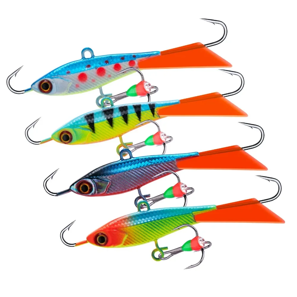 Goture 4pcs/lot 40mm 15g Ice Fishing Jigs Set Balanced Jig Winter Ice Banlancer Arfiticial Ice Fishing Lure Swimbait Wobbler Set
Goture 4pcs/lot 40mm 15g Ice Fishing Jigs Set Balanced Jig Winter Ice Banlancer Arfiticial Ice Fishing Lure Swimbait Wobbler Set