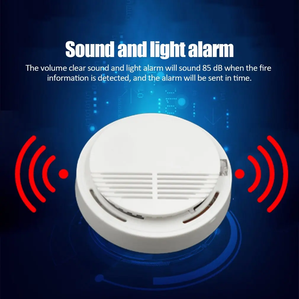 Independent Sound And Light Smoke Detector Sensor Fire Alarm Home Security System Firefighters Tuya Smoke Detector Protection
Independent Sound And Light Smoke Detector Sensor Fire Alarm Home Security System Firefighters Tuya Smoke Detector Protection