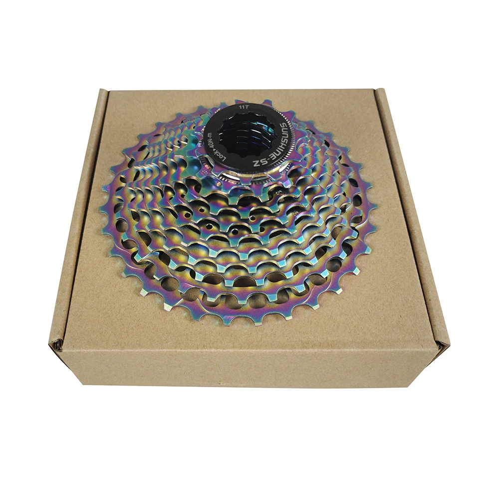 Rainbow Road Bike 11 Speed Cassette Ultralight 11-28T/32T/34T/36T Bicycle Freewheel MTB Sprocket 11v For HG Light Weight Wheelse
Rainbow Road Bike 11 Speed Cassette Ultralight 11-28T/32T/34T/36T Bicycle Freewheel MTB Sprocket 11v For HG Light Weight Wheelse