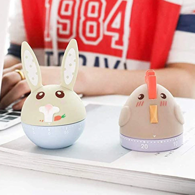 60-Minute Wind Up Dial 360° Rotating Cute Kitchen Timer,No Batteries Mechanical Loud Ring Classroom Countdown
60-Minute Wind Up Dial 360° Rotating Cute Kitchen Timer,No Batteries Mechanical Loud Ring Classroom Countdown
