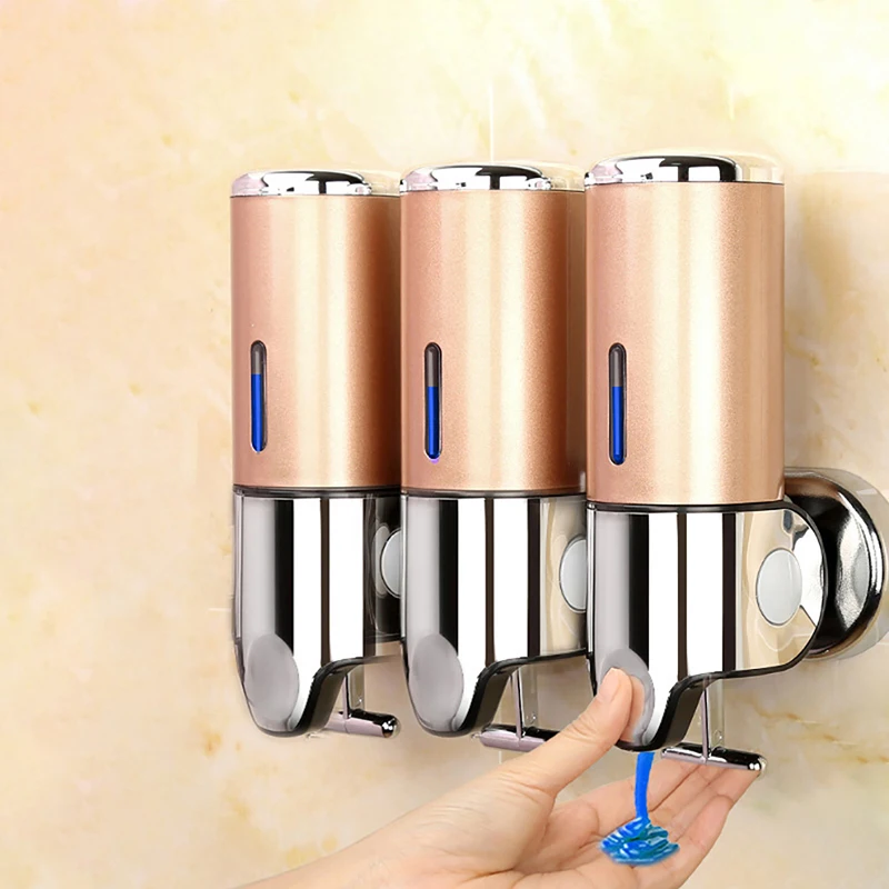 Bathroom Liquid Soap Dispenser Wall Mounted For Kitchen Plastic Shower Gel Detergent Shampoo Bottle Hotel Home Accessories
Bathroom Liquid Soap Dispenser Wall Mounted For Kitchen Plastic Shower Gel Detergent Shampoo Bottle Hotel Home Accessories