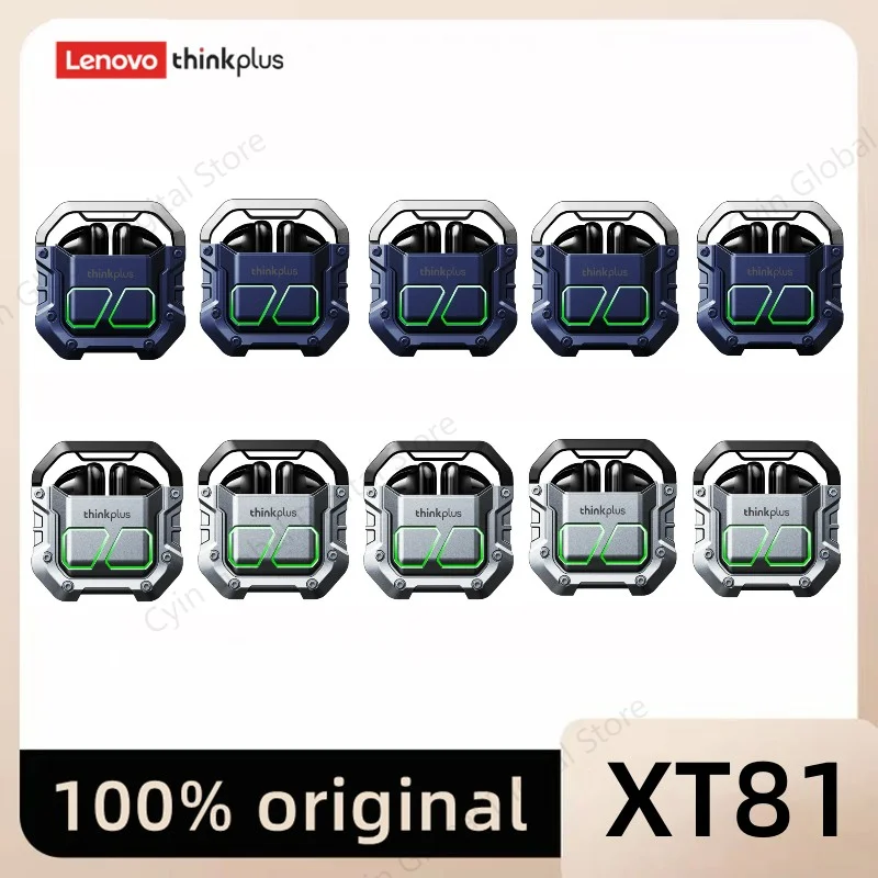 Lenovo XT81 Wireless Bluetooth Earphones Gaming Sports Waterproof Earbuds Tws Noise Cancelling Mic Headphones 5/10PCS Wholesale
Lenovo XT81 Wireless Bluetooth Earphones Gaming Sports Waterproof Earbuds Tws Noise Cancelling Mic Headphones 5/10PCS Wholesale