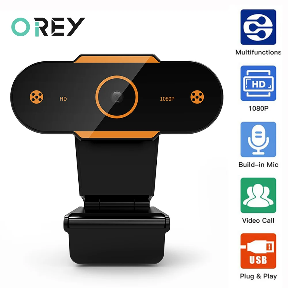 Webcam 1080P Web Camera With Microphone Web USB Camera Full HD 1080P Cam Webcam For PC computer Live Video Calling Work
Webcam 1080P Web Camera With Microphone Web USB Camera Full HD 1080P Cam Webcam For PC computer Live Video Calling Work