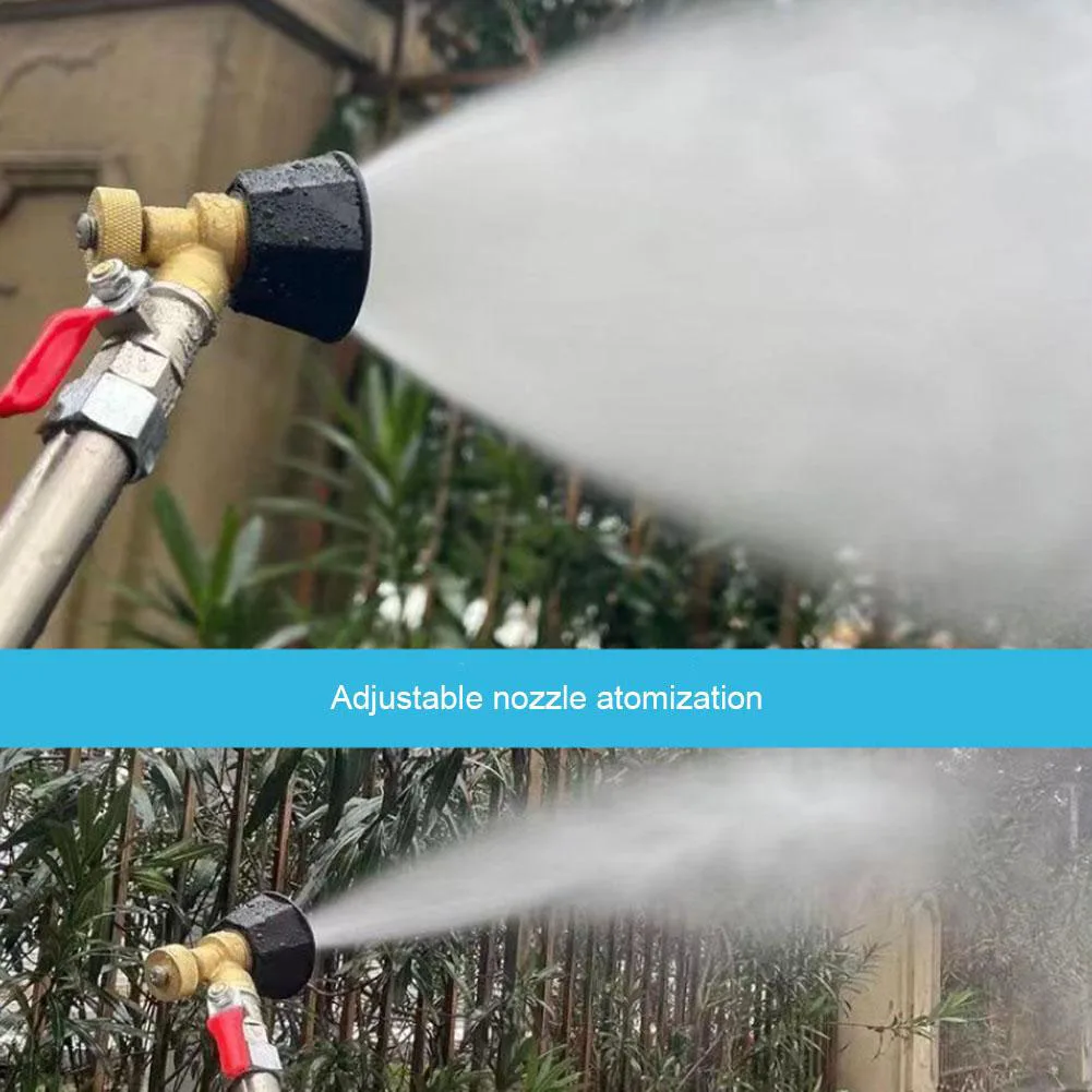 Nozzle Fogger Sprayer Pest Control Products Agricultural Atomization Adjustable Nozzle Garden Alloy Black Cyclone Anti-corrosion
Nozzle Fogger Sprayer Pest Control Products Agricultural Atomization Adjustable Nozzle Garden Alloy Black Cyclone Anti-corrosion