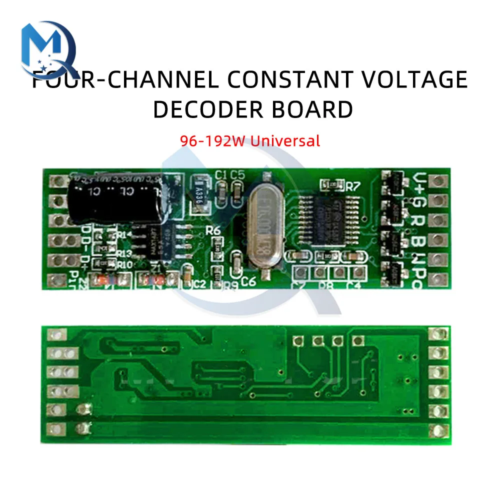 Плата декодера 4CH DMX512 DM-113, 4-канальная Φ 192 Вт, модуль постоянного тока, Плата декодера для полноцветных настенных светильников
Плата декодера 4CH DMX512 DM-113, 4-канальная Φ 192 Вт, модуль постоянного тока, Плата декодера для полноцветных настенных светильников
