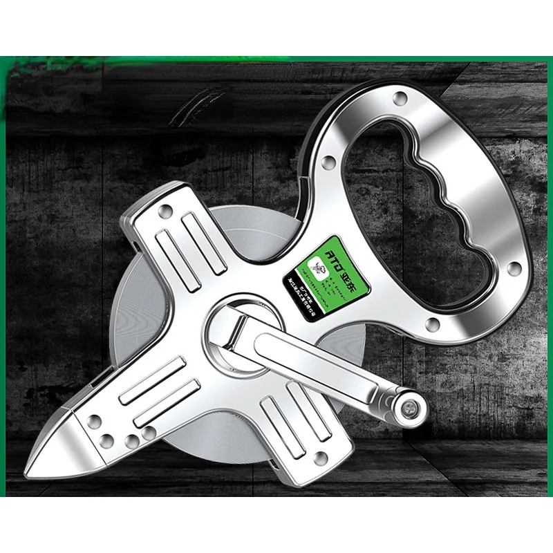 30/50M Portable Steel Frame Ruler Metric Scale Stainless Steel Rule Engineering Professional Surveying Tools High Quality Tape 
30/50M Portable Steel Frame Ruler Metric Scale Stainless Steel Rule Engineering Professional Surveying Tools High Quality Tape