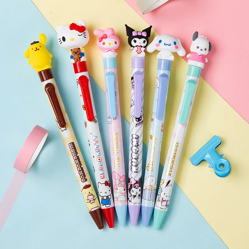 Kawaii Sanrio Cartoon Neutral Pen Signature Pen Cute Anime Fountain Pen Hello Kitty Gel Pen Creative Children Christmas Gifts
Kawaii Sanrio Cartoon Neutral Pen Signature Pen Cute Anime Fountain Pen Hello Kitty Gel Pen Creative Children Christmas Gifts