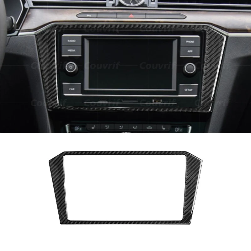 Carbon Fiber Car Cover Car Navigation Display Panel Decorative Stickers Decal Cover For VW Magotan B8 CC 2017-2021 Accessories
Carbon Fiber Car Cover Car Navigation Display Panel Decorative Stickers Decal Cover For VW Magotan B8 CC 2017-2021 Accessories