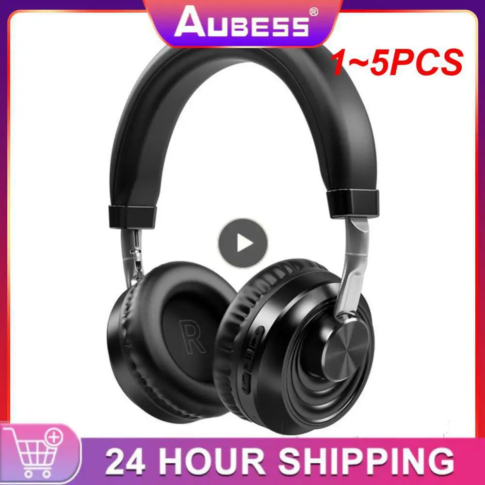 1~5PCS Hours Play Wireless Headphones 5.0 Headset Over Ear Sports Running Earphone with Mic Support SD Player for 
1~5PCS Hours Play Wireless Headphones 5.0 Headset Over Ear Sports Running Earphone with Mic Support SD Player for