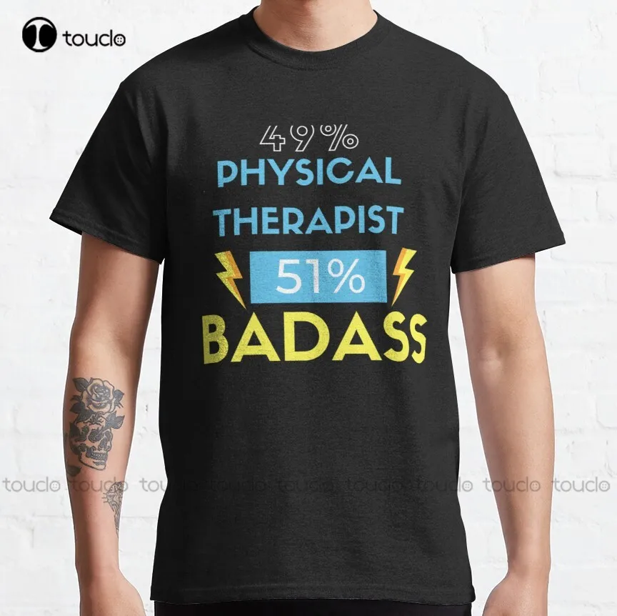 Physical Therapist Badass Classic T-Shirt Big Brother Shirt Oversized Graphic T Shirts 100% Cotton Digital Printing Tee Shirts
Physical Therapist Badass Classic T-Shirt Big Brother Shirt Oversized Graphic T Shirts 100% Cotton Digital Printing Tee Shirts