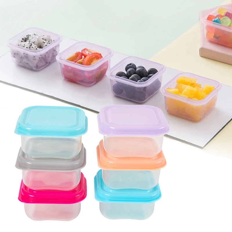 6Pcs Food Storage Container Small Plastic Moisture-proof Containers Mini Kitchen Storage Box with Leakproof Lid Kitchen Accessor
6Pcs Food Storage Container Small Plastic Moisture-proof Containers Mini Kitchen Storage Box with Leakproof Lid Kitchen Accessor