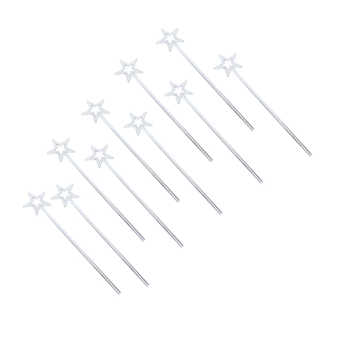 10 Pcs New Fairy Stick Large Princess Angle Wand Dress Gifts for Kids Girls Christmas Gifts(Silver)
10 Pcs New Fairy Stick Large Princess Angle Wand Dress Gifts for Kids Girls Christmas Gifts(Silver)