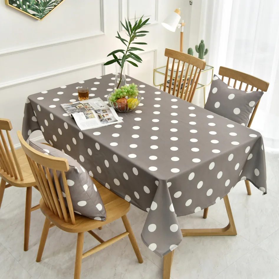 Simple and Modern Table Cover White Dots Tablecloth Rectangular Elegant Table Cloths Tablecloth Table Mats for Dining Manteles
Simple and Modern Table Cover White Dots Tablecloth Rectangular Elegant Table Cloths Tablecloth Table Mats for Dining Manteles