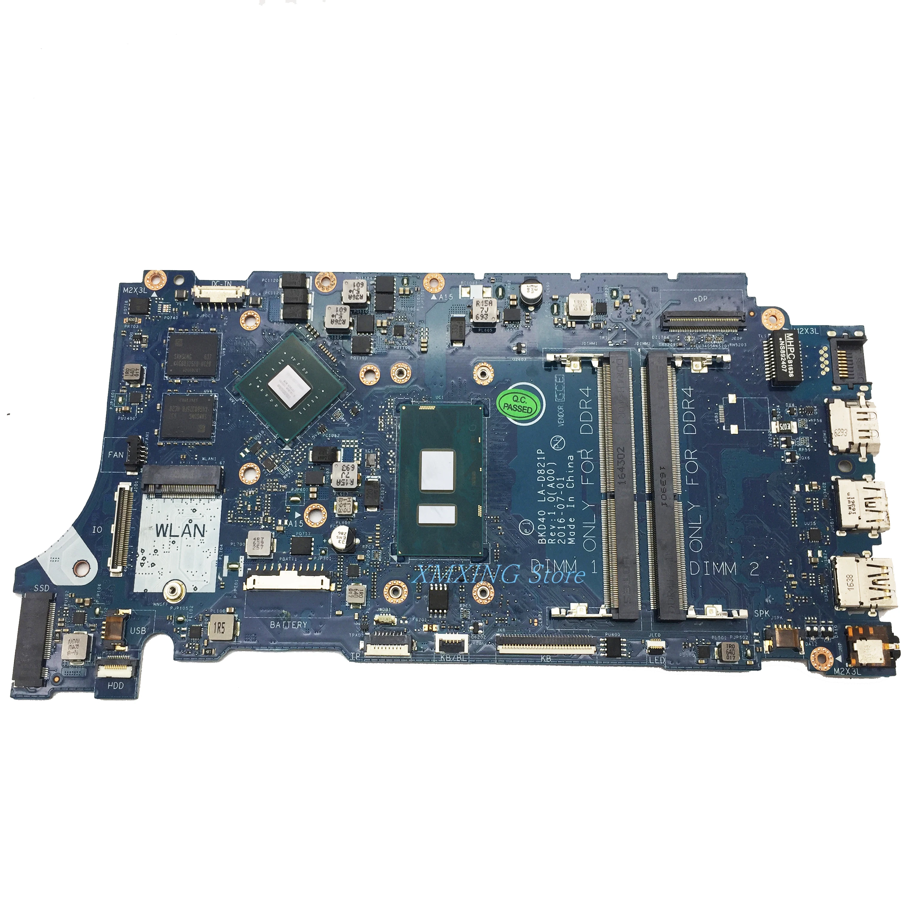 FULCOL For DELL Latitude 7460 7560 Laptop Motherboard I5-7200U CPU LA-D821P CN-0JXYRN 0JXYRN JXYRN Tested 100% work
FULCOL For DELL Latitude 7460 7560 Laptop Motherboard I5-7200U CPU LA-D821P CN-0JXYRN 0JXYRN JXYRN Tested 100% work